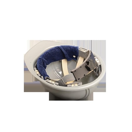 Defenseguard Snap-On Hard Hat Sweatband, Navy DE2631109